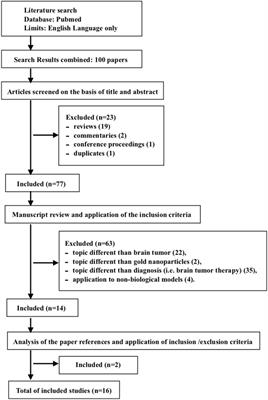Gold Nanoparticles for Brain Tumor Imaging: A Systematic Review